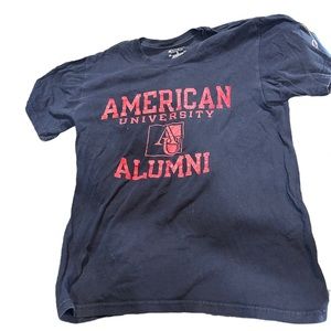 American university alumni t shirt